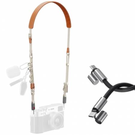 Ulanzi YF01 Y-Flex - ​​​​​​​3w1, wielofunkcyjny pasek do aparatu lub smartfona z kablem